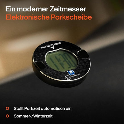 Elektronische Parkscheibe mit STVO Zulassung - Vollautomatische Digitale Parkscheibe, selbst einstellend - B&B Shop - 2000 Stockerau